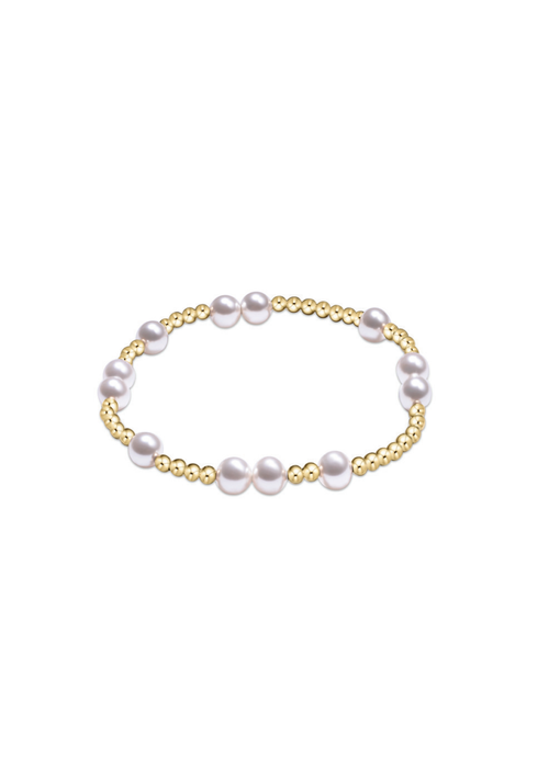 Enewton Hope Unwritten Gold Bracelet Pearl
