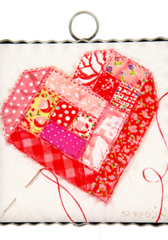 Mini Gallery Patchwork Heart