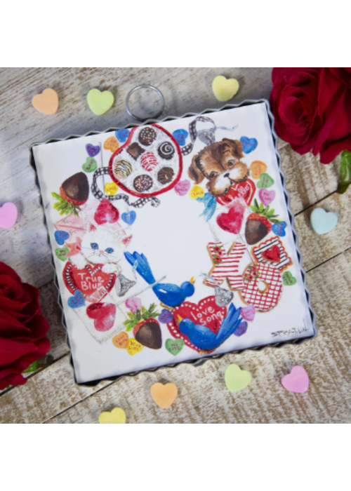 The Round Top Collection Mini Gallery All Things Valentine Wreath