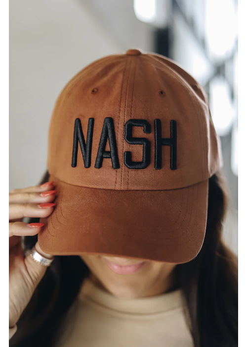 The NASH Collection The NASH Ballcap | Rust + Black