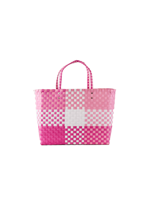 Heather Woven Beach Tote