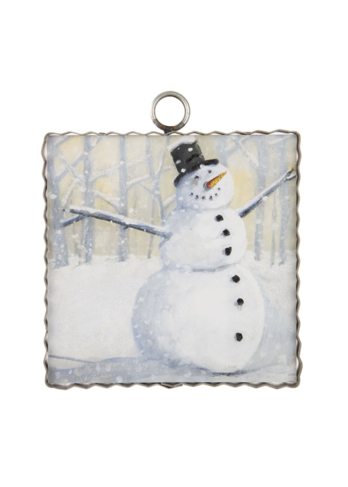 The Round Top Collection Mini Gallery Snowy Snowman