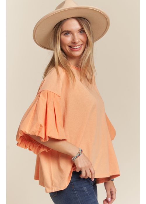 The Val Puff Sleeve Top
