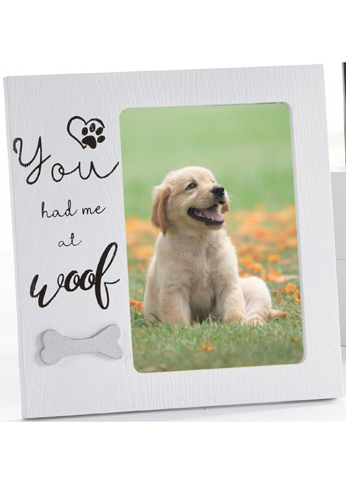 You Had Me at Woof Photo Frame