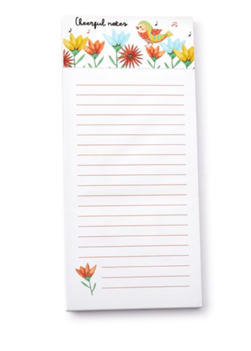 Cheerful Notes Magnetic Notepad