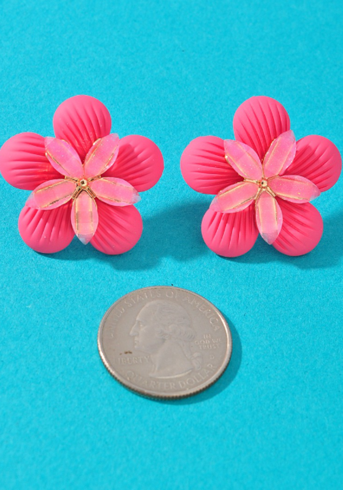 The Fionna Flower Stud Earrings