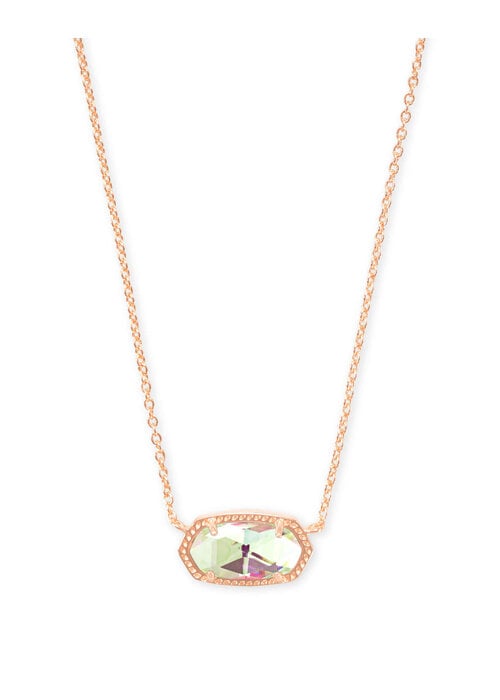 Kendra Scott The Elisa Pendant Necklace in Dichroic Glass