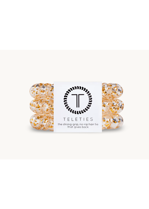teleties Glitter + Gold Teleties