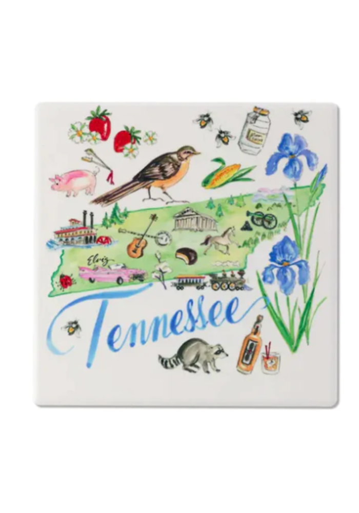 TN State Collection Coaster