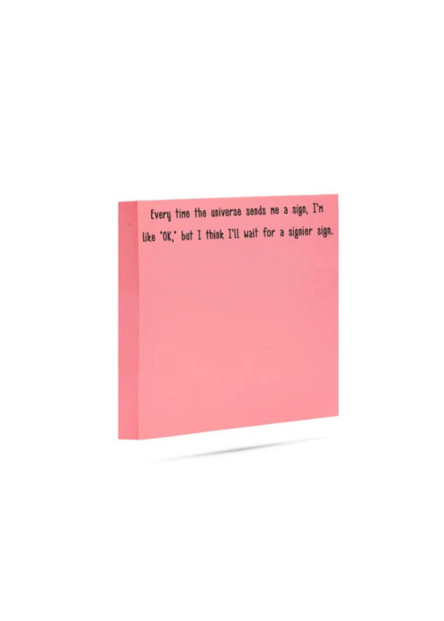 Signier Sign Post It Notes