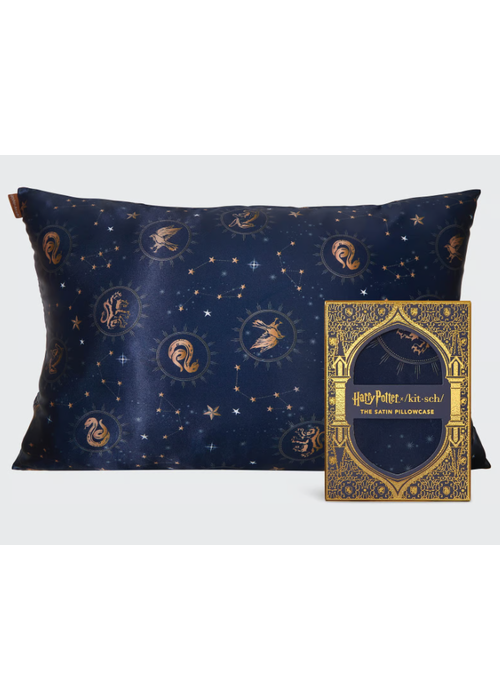 Harry Potter Midnight at Hogwarts Satin Pillowcase Standard