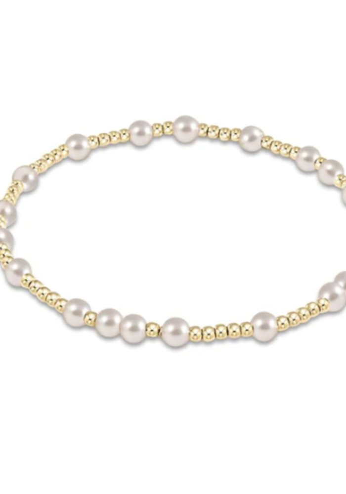 Hope Unwritten Gold Bracelet Pearl