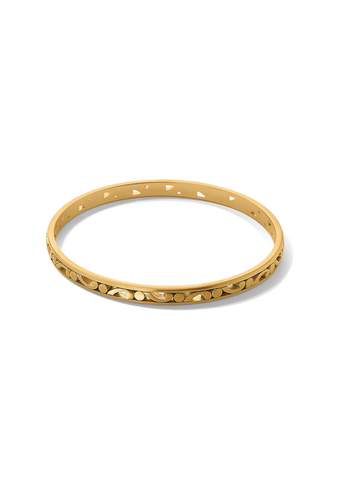 Brighton Contempo Slim Gold Bangle