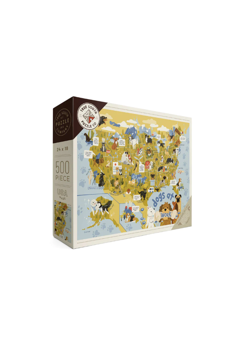 True South Puzzle Company Dogs at Work 500 Piece Puzzle