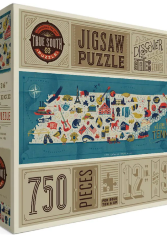 Tennessee Map 750 Piece Puzzle