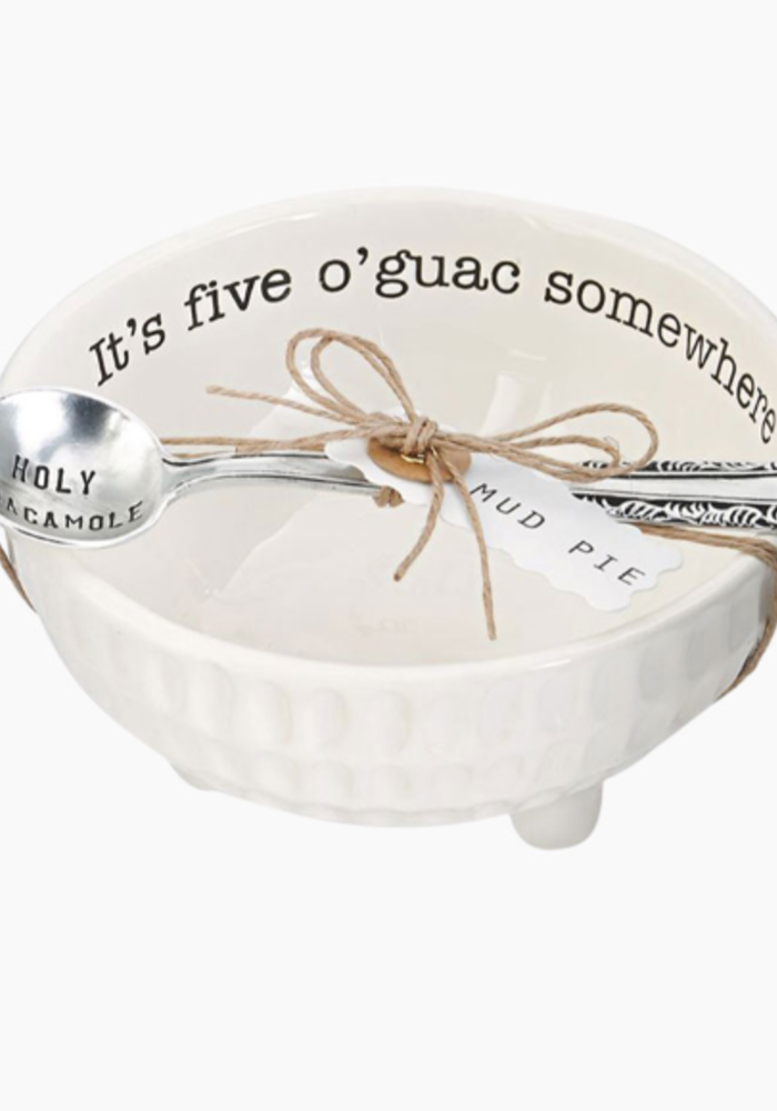 It's Five O'Guac Somewhere Guacamole Dip Cup Set