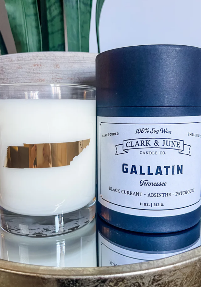 Gallatin Candle | Black Currant - Absinthe - Patchouli