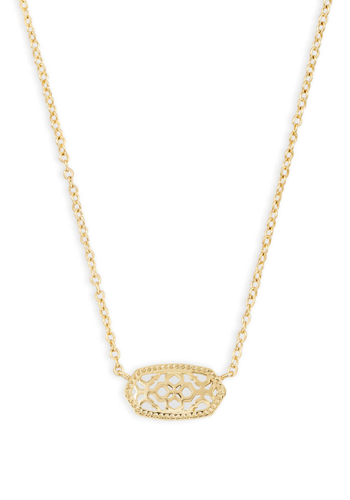 The Elisa Pendant Necklace in Filigree