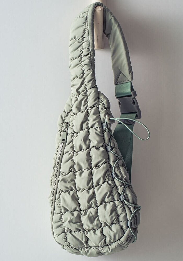 The Jenna Quilted Sling Bag
