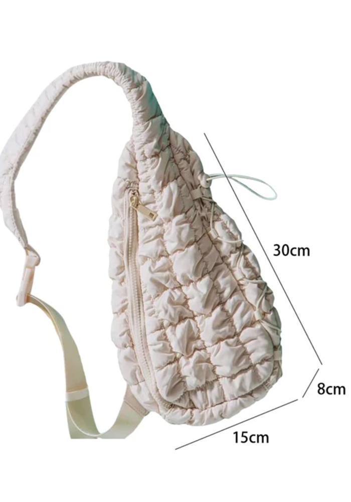 The Jenna Quilted Sling Bag
