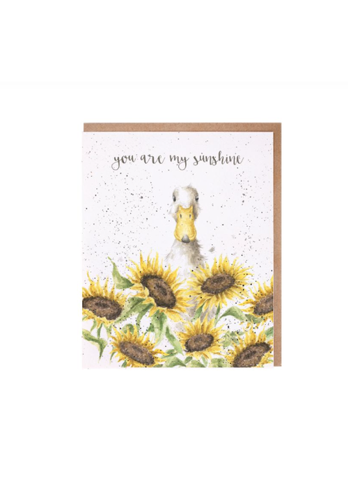 Sunshine Duck Greeting Card