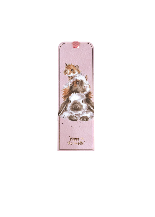 Piggy in the Middle Bookmark
