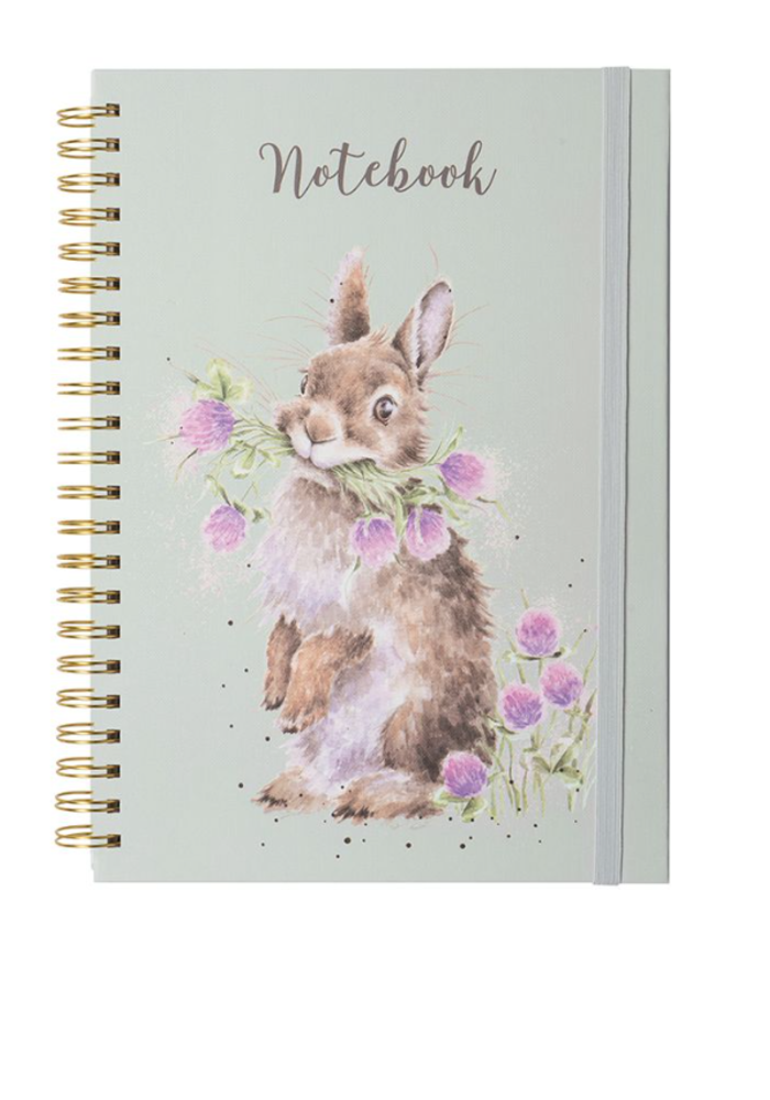 Head Clover Heels Rabbit Large Notebook