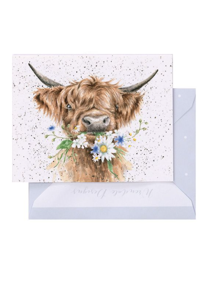 Daisy Cow Gift Enclosure Card