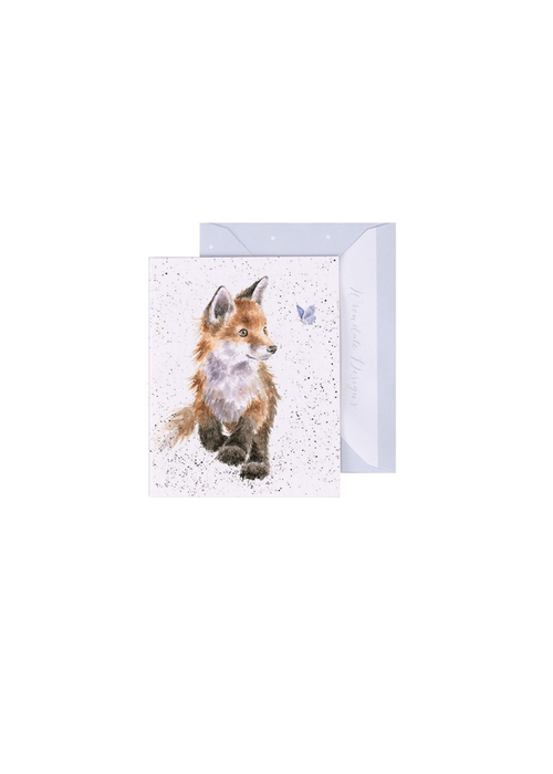 Born to be Wild Fox Gift Enclosure Card