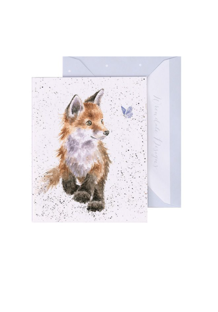 Born to be Wild Fox Gift Enclosure Card