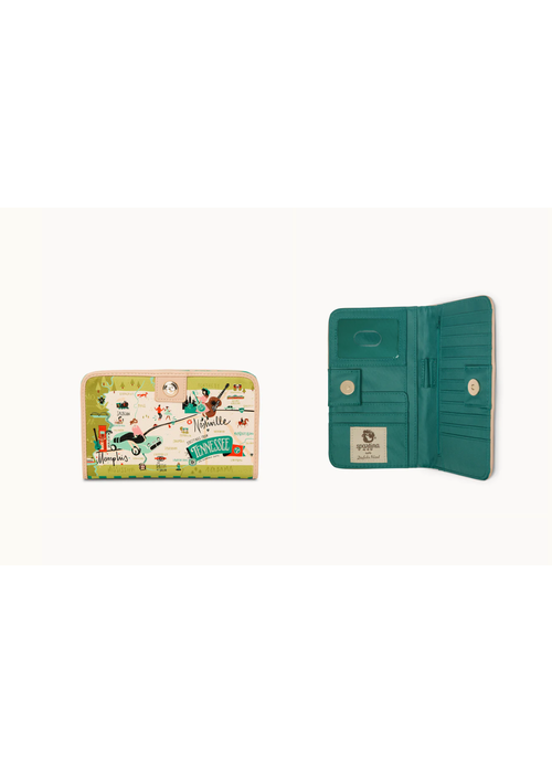 Spartina 449 Tennessee Snap Wallet