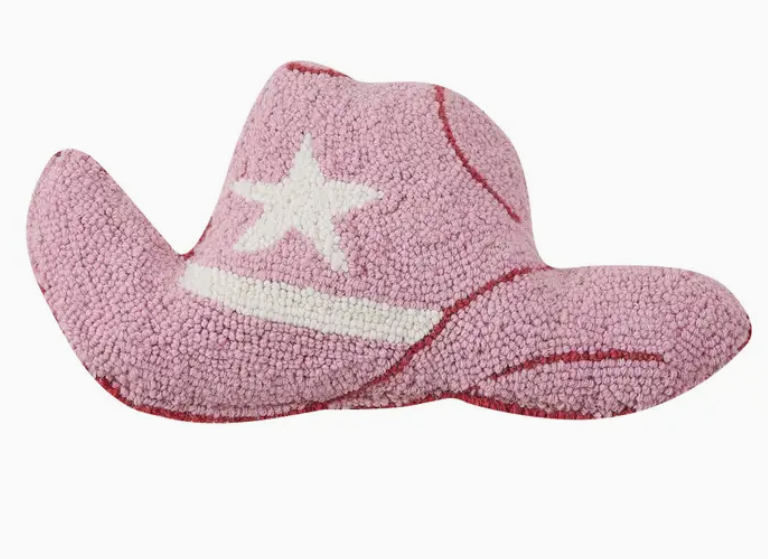 Cowboy Hat Hook Pillow | 9x16