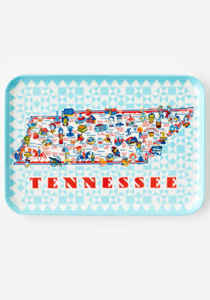 Tennessee Melamine Tray | 9x13