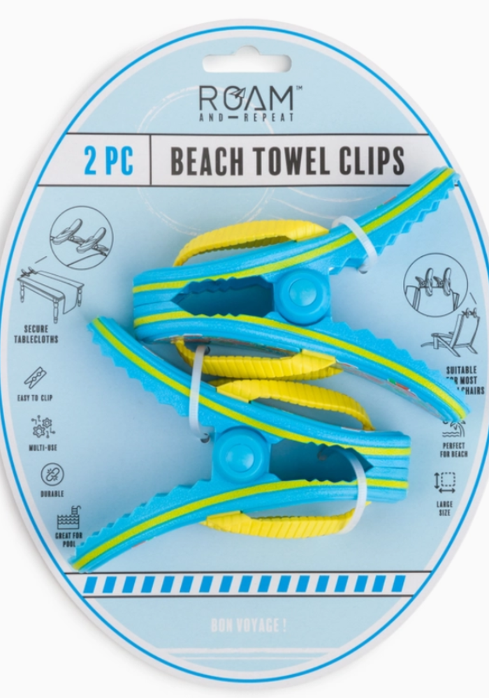 Flip Flop Towel Clip Set of 2