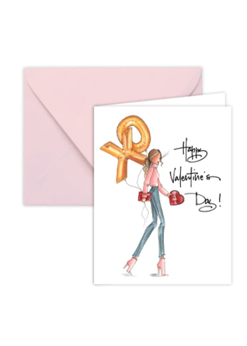 Brittany Fuson "XO" Brittany Fuson™ Greeting Card