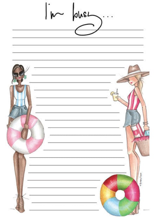Brittany Fuson "Summer" Brittany Fuson™ Notepad