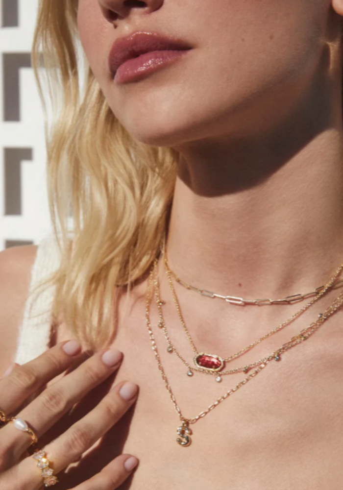 The Courtney Gold Paperclip Necklace