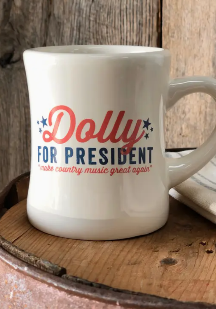 Dolly for President Diner Mug