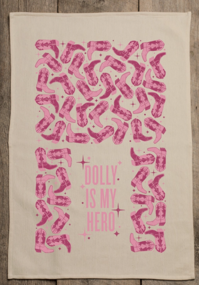 Dolly is my Hero Kitchen Towel