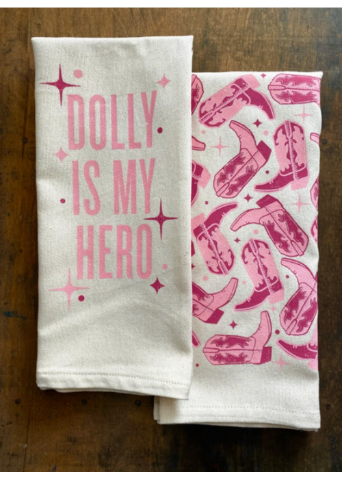 Dolly is my Hero Kitchen Towel