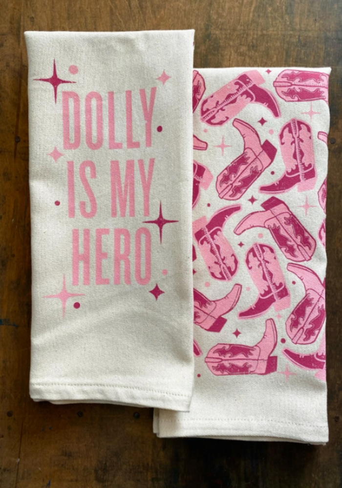 Dolly is my Hero Kitchen Towel