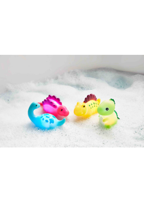 Mudpie Dino Light-Up Bath Toy Set