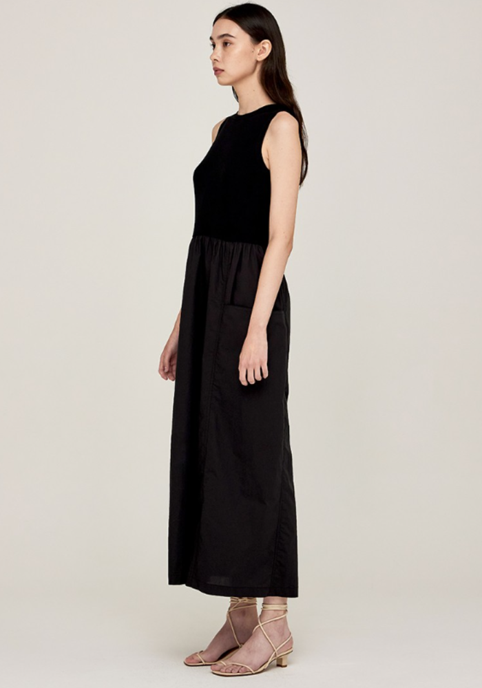The Jasmine Jersey Maxi Dress | Black