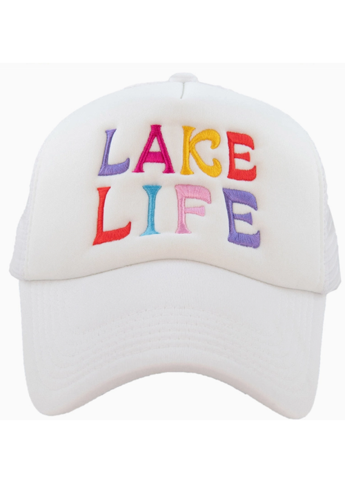 Lake Life Women's Denim Trucker Hat