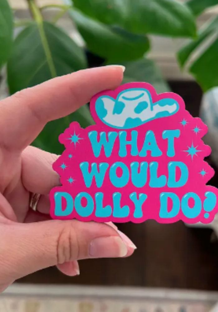 What Would Dolly Do Cup Magnet
