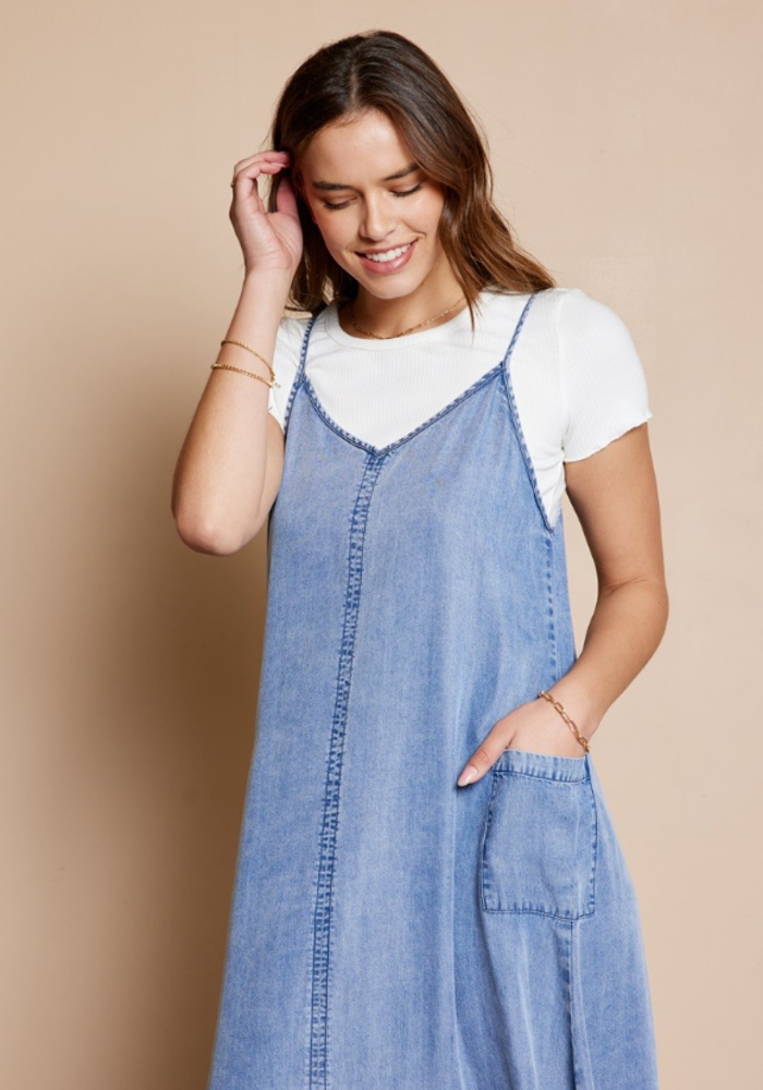 The Louis Overall Dress