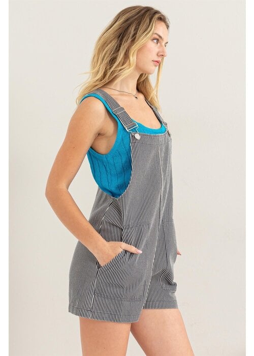 The Reese Overall Romper