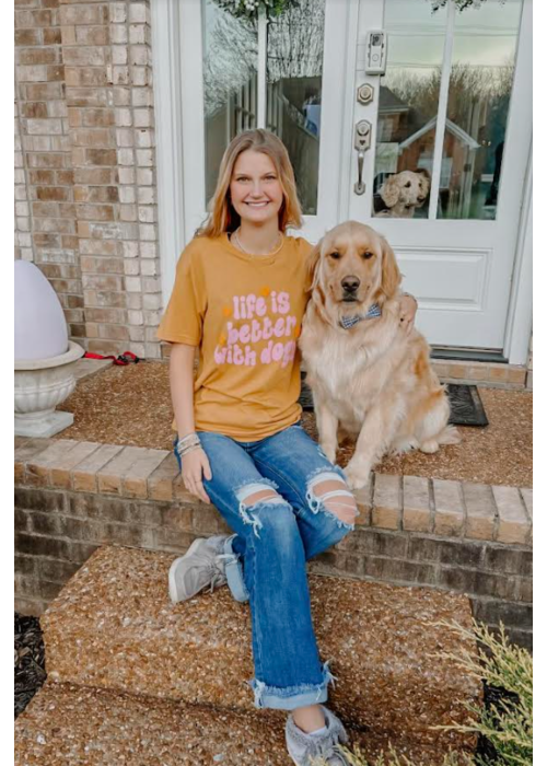 The Life is Better with Dogs Tee