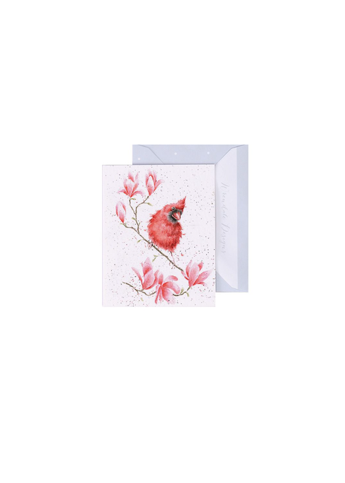 Blossom Cardinal Gift Enclosure Card