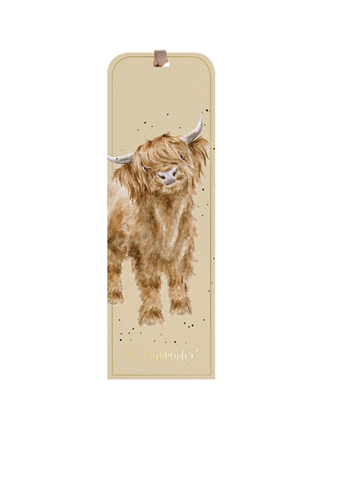 Highland Cow Bookmark